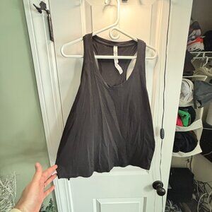 Pre-worn MINT Lululemon Women's Size 8 Black Tank Top
